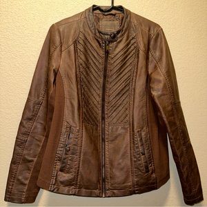 Plus size Maurice’s Faux Leather jacket. Size 0.